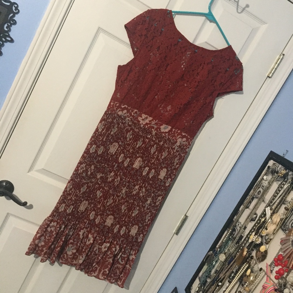 Floral Print Anthropologie Dress